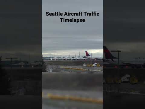 Aircraft Traffic Timelapse