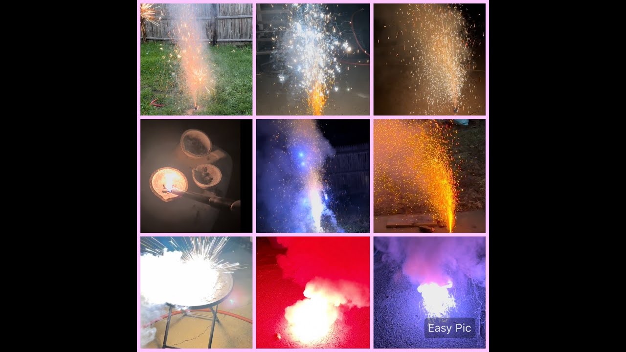 Testing Fountain mixes and Star compositions