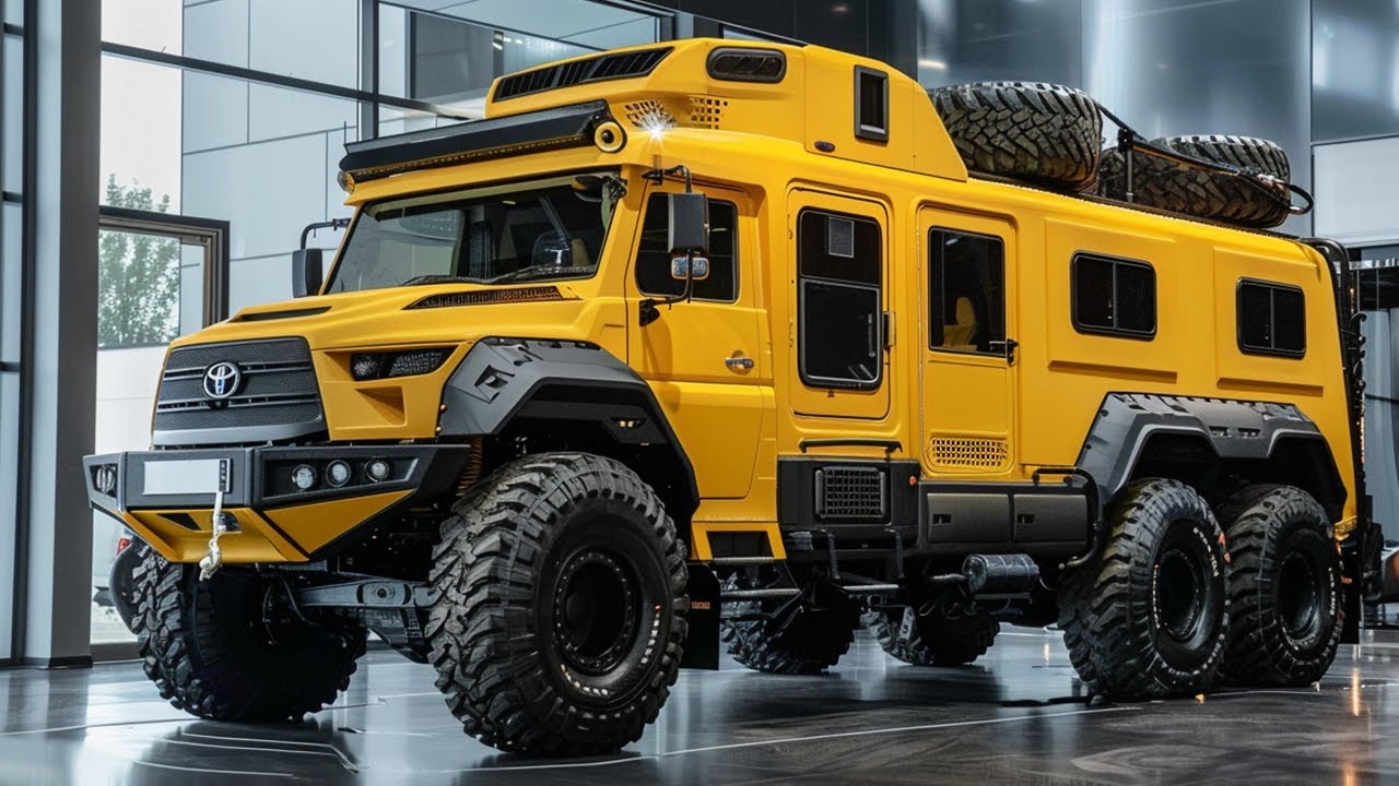 Toyota Terramax 6×6 2026 года стоимостью 650 тыс. долларов — самый экстремальный внедорожник, ког...