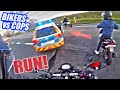 Police VS Motorcycles! Cops Chases Bikers - Best Compilation 2021