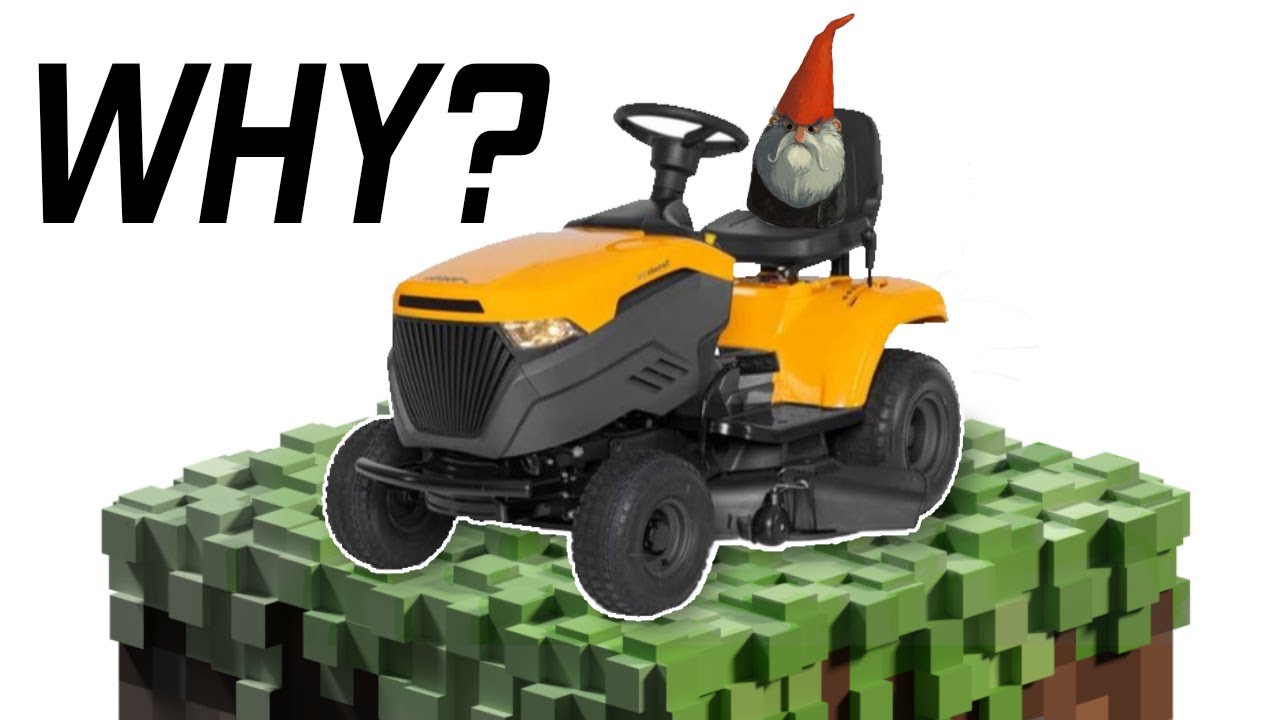 The absurdity of modern simulation: Lawn Mower Simulator - YouTube