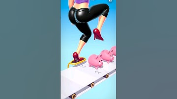 Heel step smash level 105 #heelstepsmash #heelstepsmash3d #asmrheelstepsmash