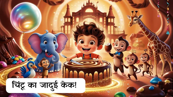 चिंटू का जादुई केक | Magical Cake | Hindi Story l Nursery Story for Kids l Birthday Stories for Kids