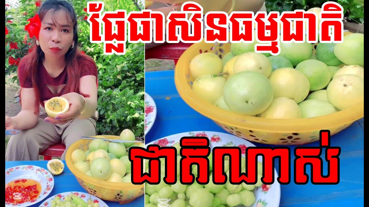ផ្លែច្រើនណាស់ជាតិសាហាវ😋😁