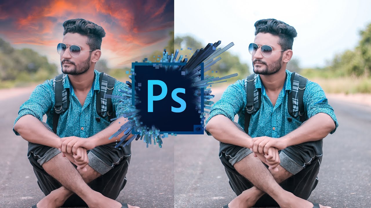How To Change Sky Background In 1 Click Sky Change Photo Editing
