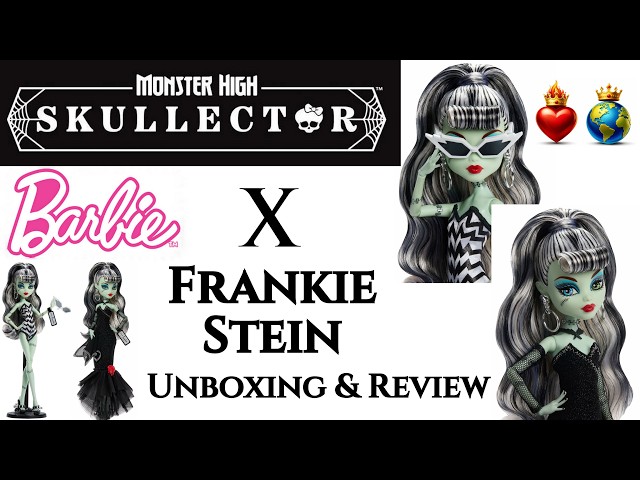 Monster High Skullector Frankie Stein x Barbie ⚡ The Panel Had
