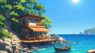Summer Lofi Chill ☀️ Ocean Coffee for Relaxing Morning 🌊 Lofi Hip Hop for Study & Relax