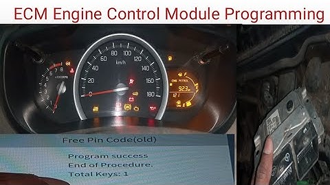 Maruti Suzuki Celerio ECM Engine Control Module Programming