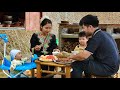 Ly Tu Ca was delighted and prepared family meal to welcome CEO Max back after his long business trip