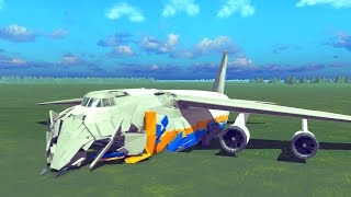 Best Airplane Crashes and Emergency Landings #21 | Besiege