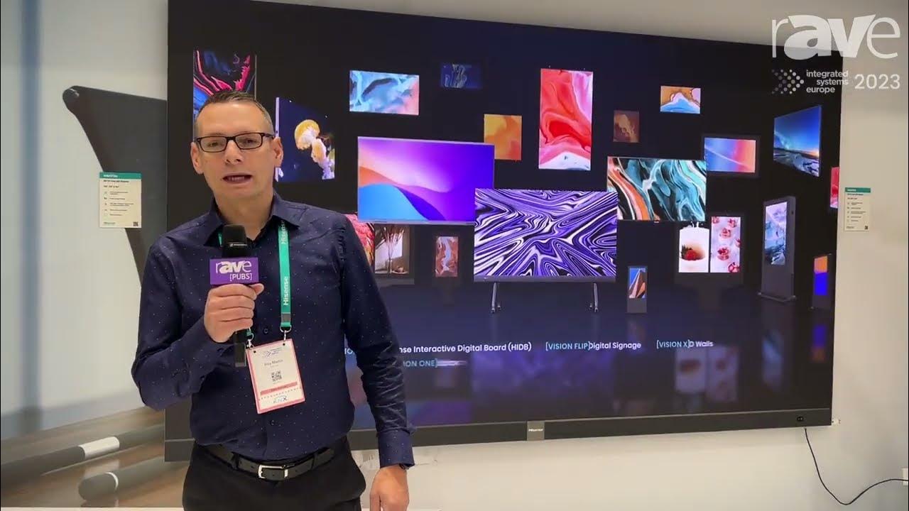 ISE 2023: Hisense Showcases the HAIO136 136″ dvLED All-In-One Display for  Boardrooms 