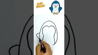 Pinguino Dibujo Facil De Dibujar