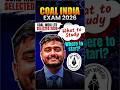 Coal India Exam 2026 | Margdarshan Free Notes & Test Series !