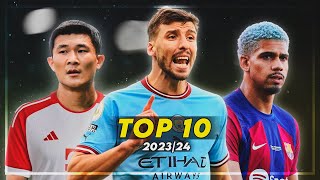 Top 10 Defenders 2023 - Centre Backs ᴴᴰ