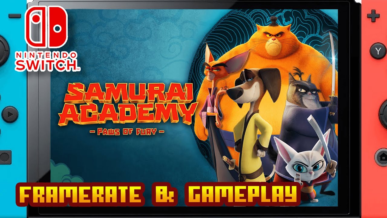 Samurai Academy: Paws of Fury — (Nintendo Switch 1) — Частота кадров и игровой процесс — 4K