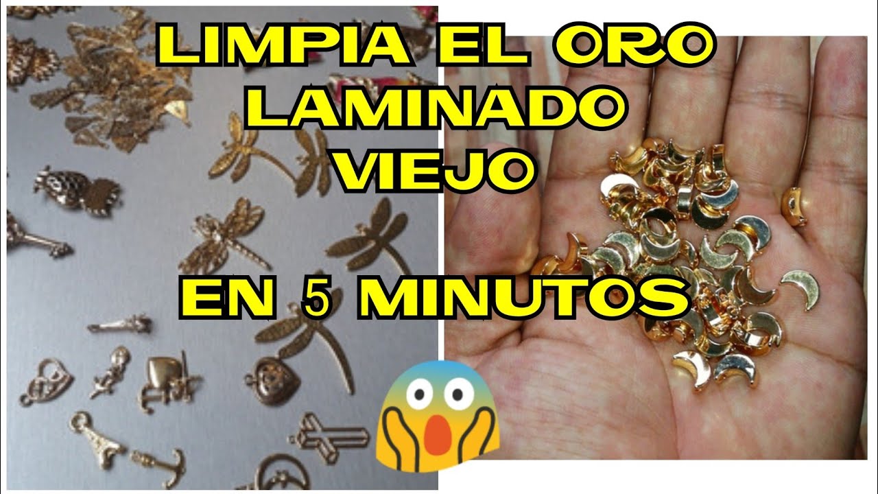 Cómo limpiar las joyas de oro segun el tipo y que productos usar