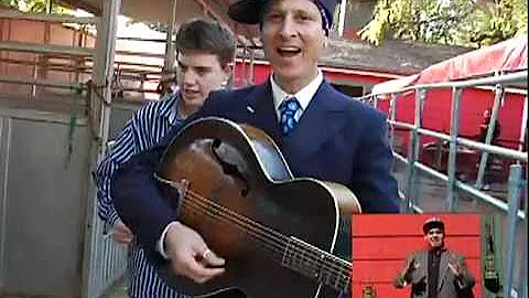 Childrens Songs - "MY BACKYARD" by The Conductors #1 viewed AUTISM AWARE ASL Trains Railroad