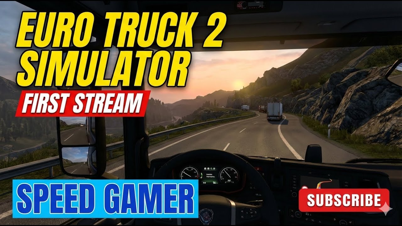 ETS2 Relaxing Night Drive 🚛 | No Commentary | Chill Stream