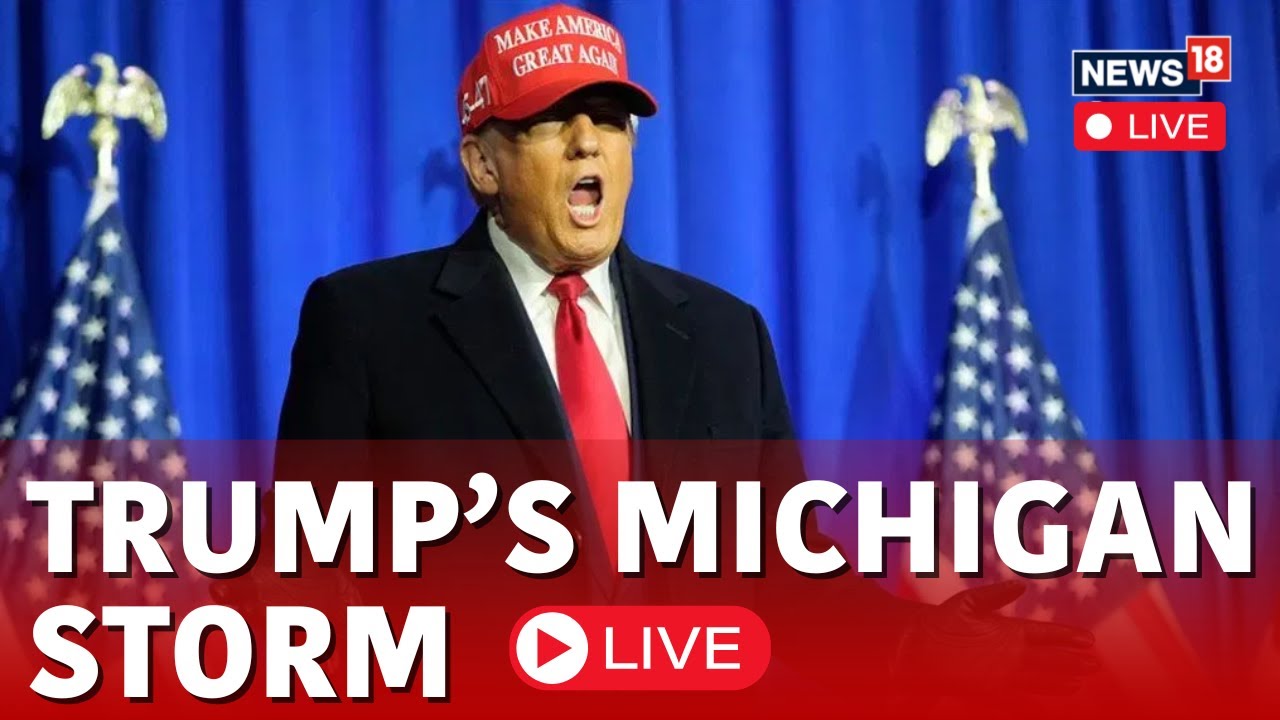 Donald Trump News LIVE | Former President Trump Campaigns In Michigan ...