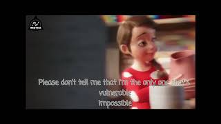 Instruments Secondhand Serenade ~ Vulnerable ( Karaoke + Animasi )