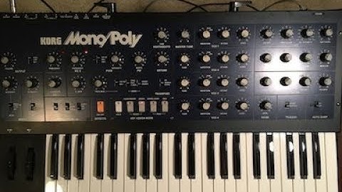 Korg Mono/Poly Repair and "Official" Patches