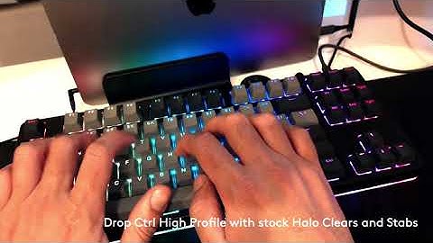 Drop Ctrl High Profile Sound test with Stock Halo Clears and Stabs. Fresh out of the box testing