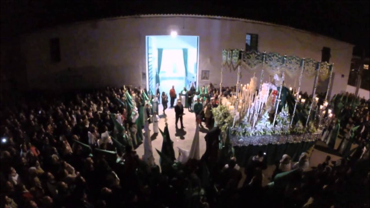entrada Nuestra Señora de la Esperanza 2016 Semana Santa Calzada de Calatrava Ciudad Real