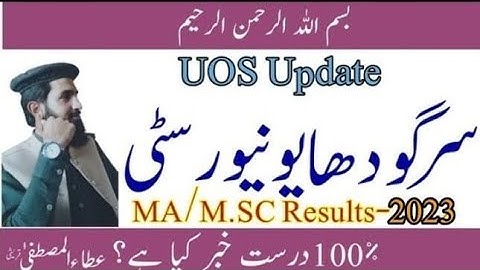 Ma msc results 2022-2023|University of sargodha |uos updates|#uos|#results