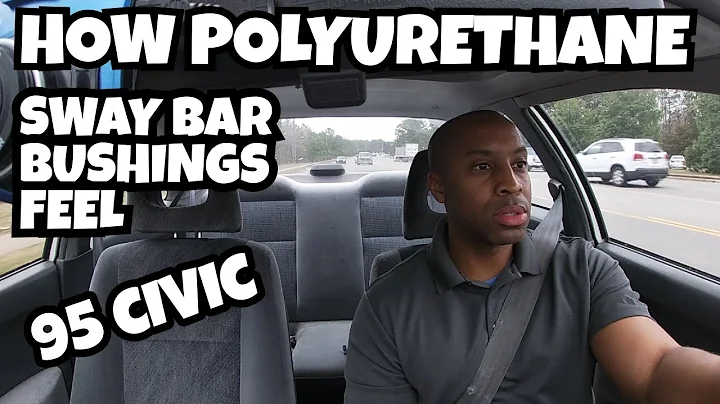 95 CIVIC Sway bar bushing upgrade | a quick review