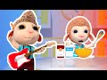 Brother Playing the Guitar | Sister in a Frenzy | Cartoon For Kids