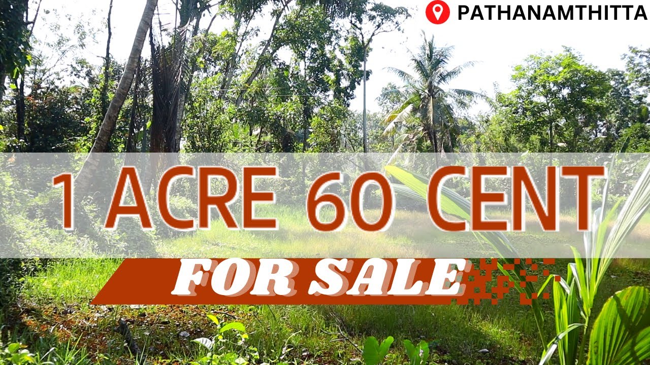 LAND FOR SALE IN PATHANAMTHITTA AGRICULTURAL LAND IN PULLAD Sindhu PTA 17.12.2022 YouTube
