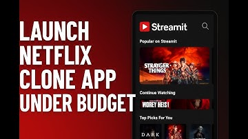 🔥 Make your own Netflix clone . With stream it source code codecannyone.flutter laravel source code 