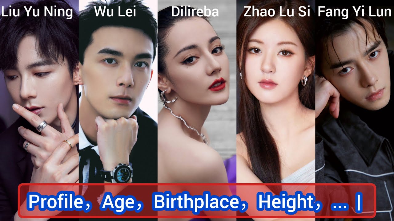 Dilireba, Wu Lei (Leo Wu), Zhao Lu Si, Liu Yu Ning and Fang Yi Lun