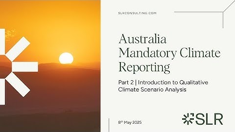 ASRS: An Introduction to Climate Scenario Analysis