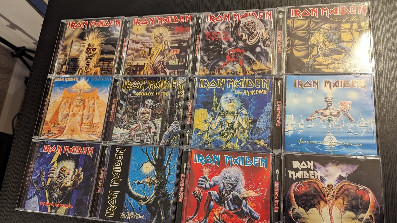 The Iron Maiden Cd Box Set - YouTube