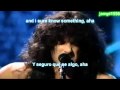 KISS-Sure Know Something (Sub. Inglés-Español)