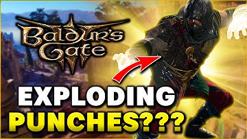 Weg van de Open Hand Monnik - ALLE aanvallen en vaardigheden - Baldur