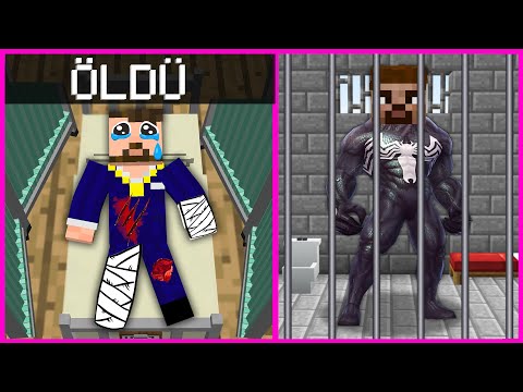 ÜVEY BABA ÖLDÜ, ÖRÜMCEK ARDA HAPİSHANEYE GİRDİ! 😱 - Minecraft ZENGİN FAKİR HAYATI