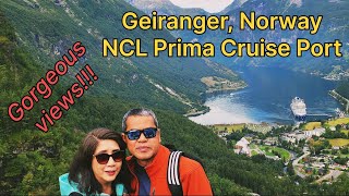 Geiranger, Norway Cruise Port - NCL Prima