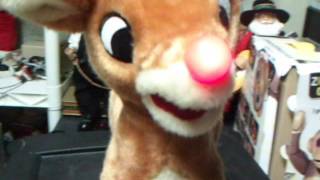 Gemmy Animated Singing Rudolph The Red-Nosed Reindeer (Original Version)