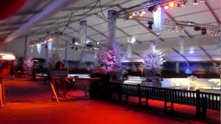 de winter efteling, het ijspaleis in een winter wonder eftelingeland met de schaatsbaan