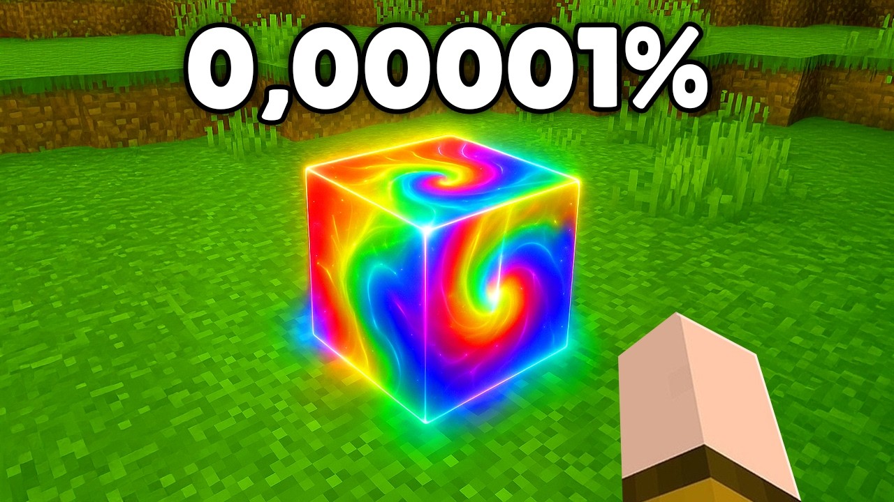 Ich TEILE die SELTENSTEN BLÖCKE in ZWEI HÄLFTEN!