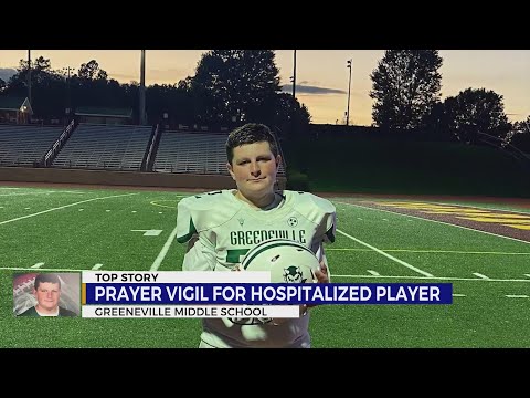 Vigil held for hospitalized Greeneville Middle School student