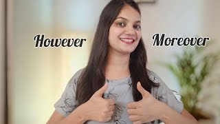 What’s the difference: HOWEVER vs Moreover | Use of Moreover | Use of However | daily used sentence Wealth