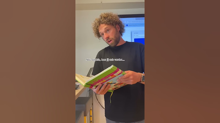 WIE HEEFT DIT OOK WELEENS?