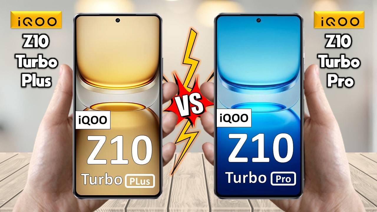 iQOO Z10 Turbo Plus Vs iQOO Z10 Turbo Pro - Full Comparison 🔥 Which is BETTER for You?
