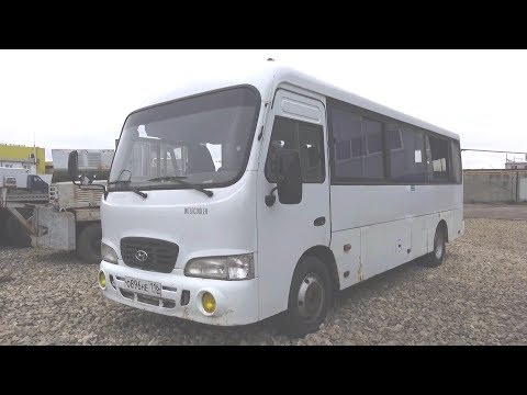 2010 Автобус малого класса Hyundai County. Обзор (интерьер, экстерьер, двигатель).