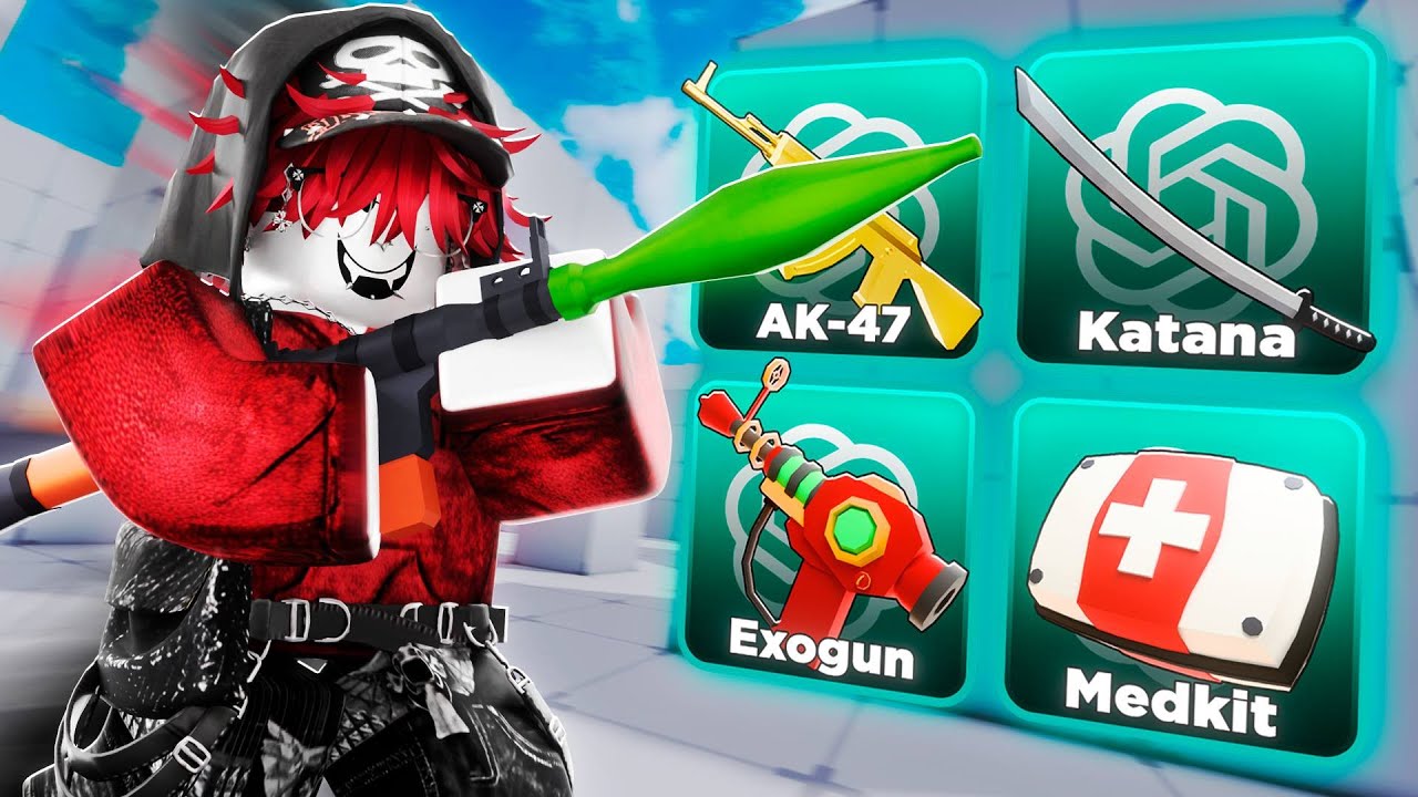 НЕЙРОСЕТЬ Управляет МНОЙ в Roblox Rivals!