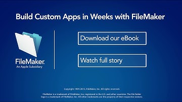 FileMaker 14 @ Metropolis Studios in 30s