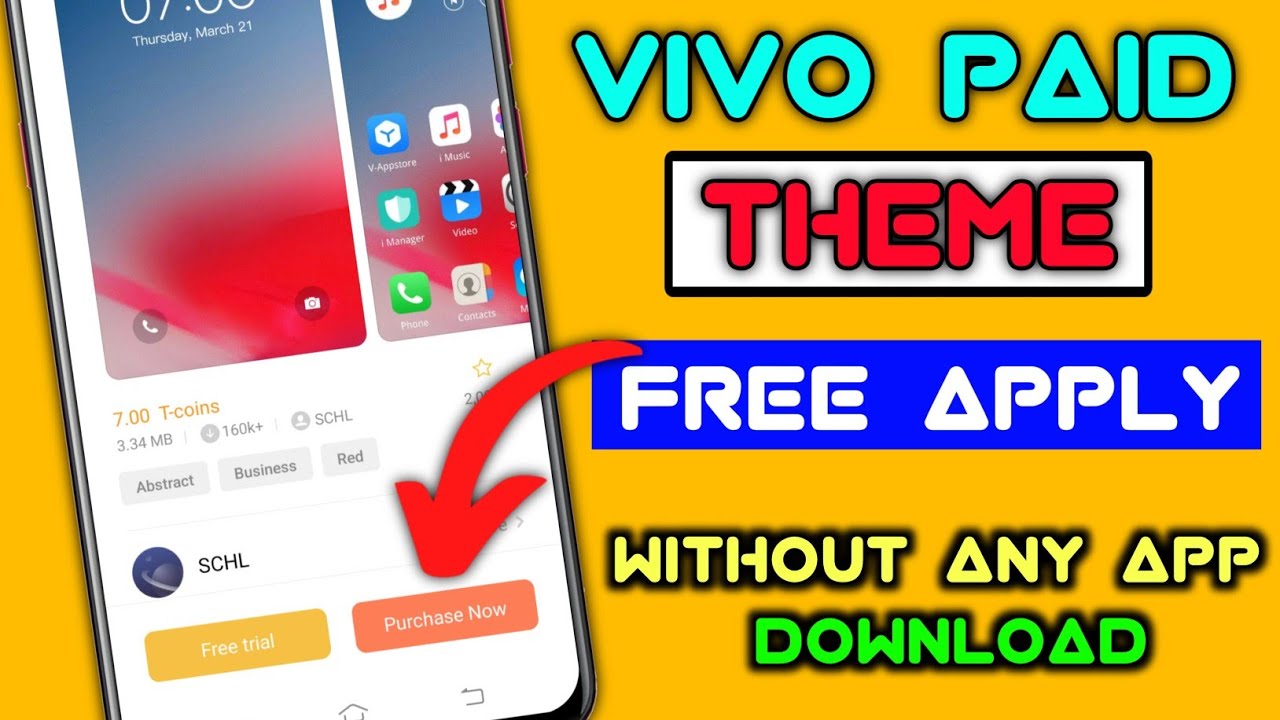 Vivo Paid themes Free Download Without Any App DownloadVivo Free Theme